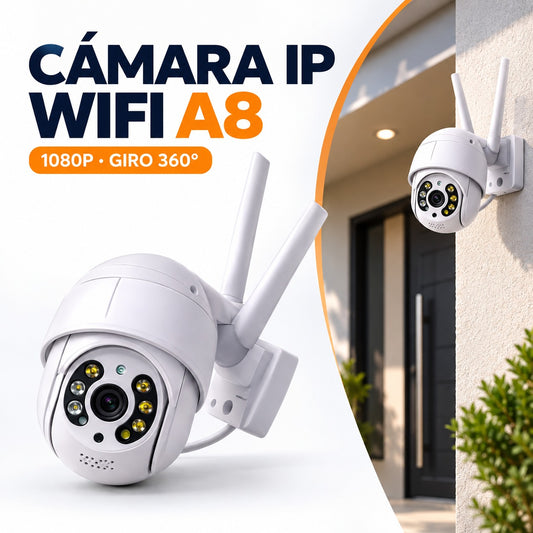 Cámara IP WiFi A8 – Seguridad inteligente para tu hogar