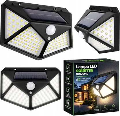 Lámpara Solar Impermeable con Sensor – Iluminación automática y ahorro de energía