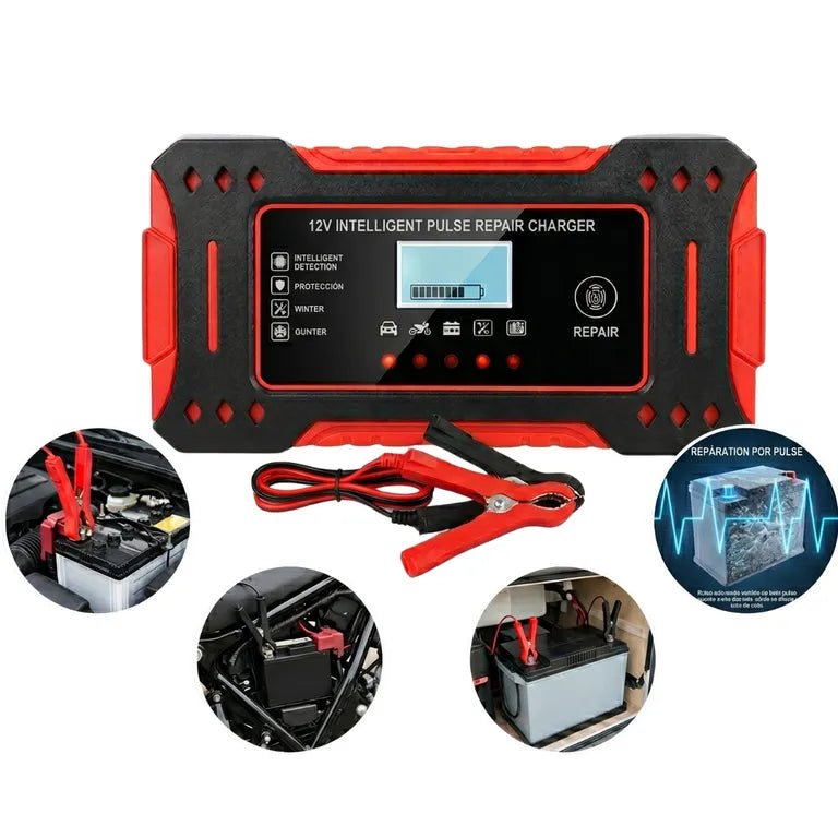 Jumper / Cargador de Batería Inteligente 12V – Potencia cuando más la necesitas